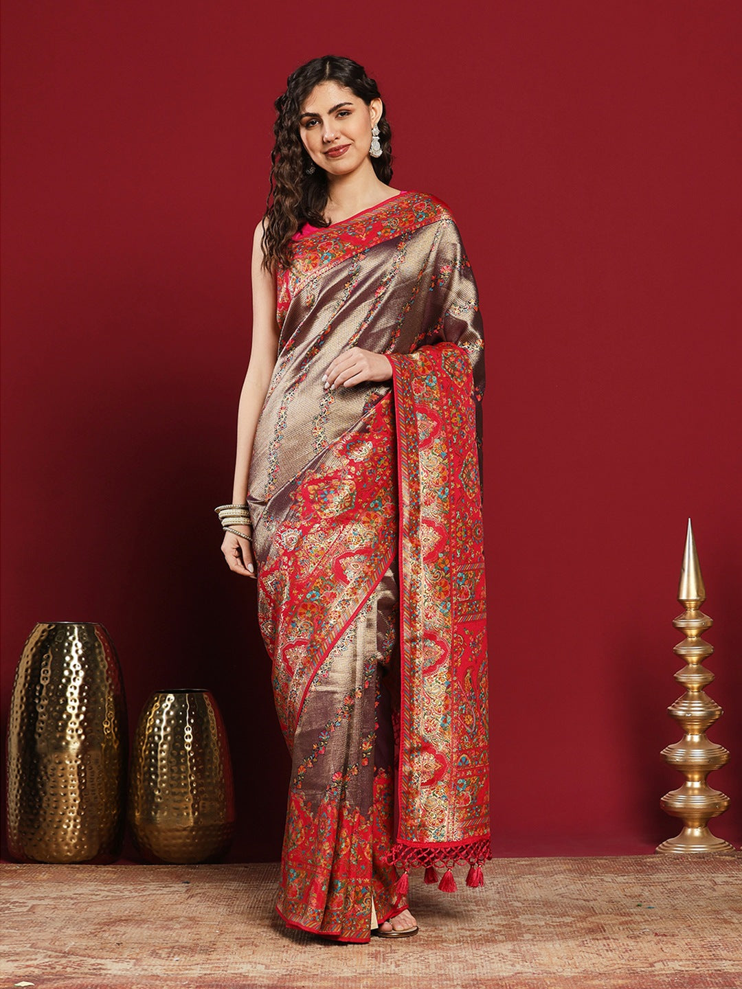 Woven Design Dola Silk Saree