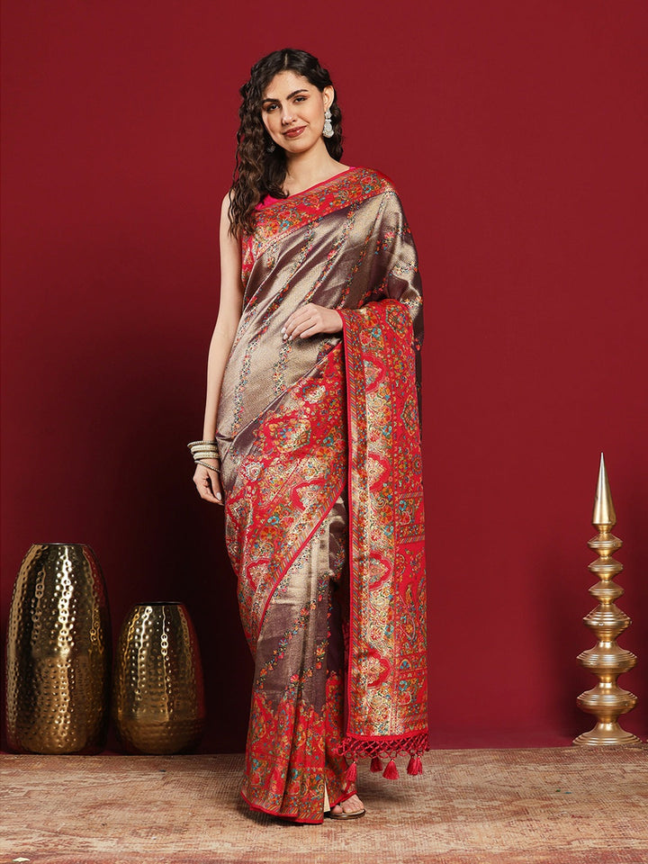Woven Design Dola Silk Saree