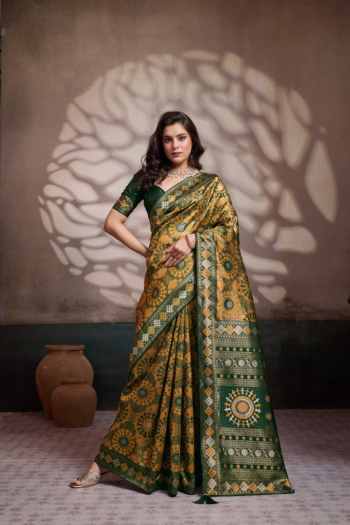 Woven Design Banarasi Silk Saree