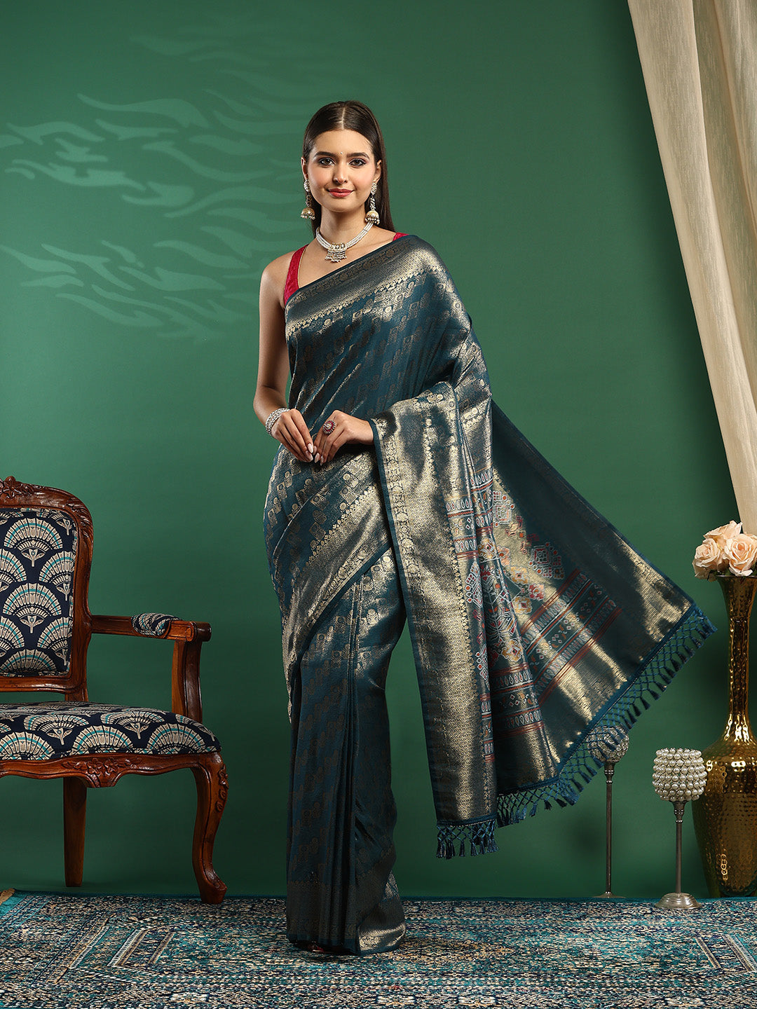 Woven Design Art Silk Saree