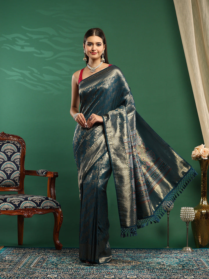 Woven Design Art Silk Saree