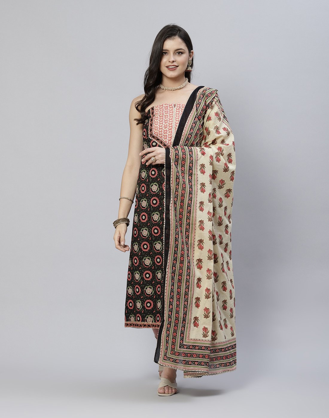 Printed Cotton Suit Piece
