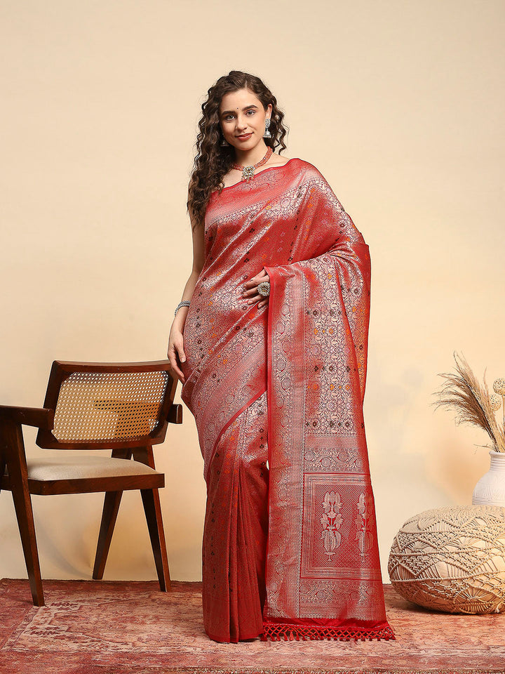 Woven Design Art Silk Saree