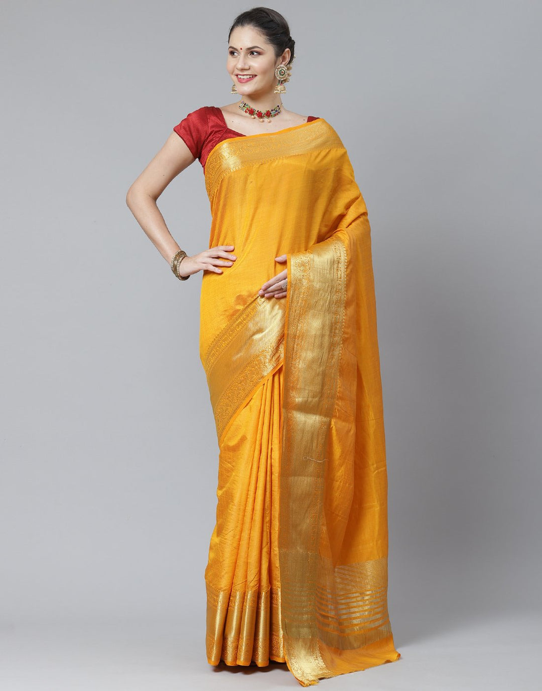 Art Handloom Woven Saree