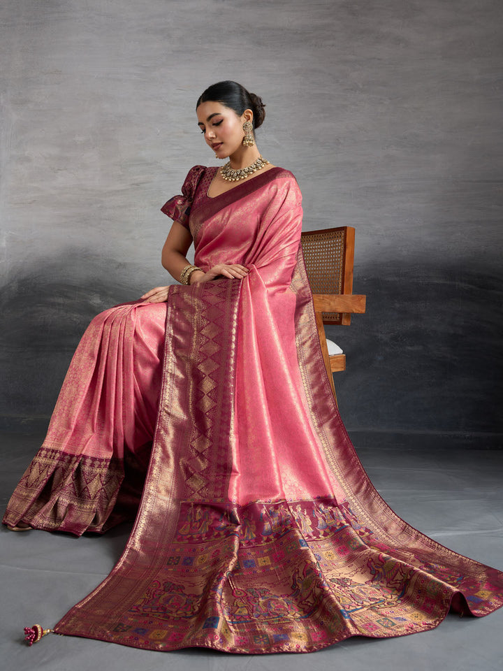 Woven Design Kanjivaram Silk Saree