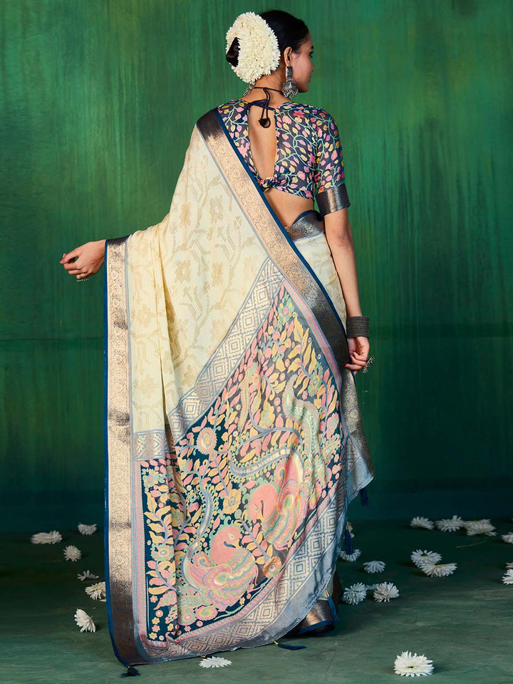 Bandhani Printed Georgette Saree