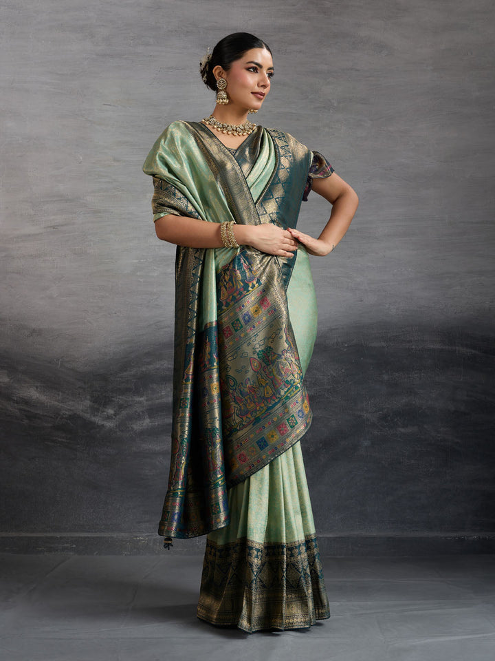 Woven Design Kanjivaram Silk Saree