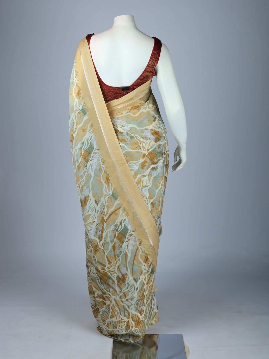 Digital Printed Georgette Saree