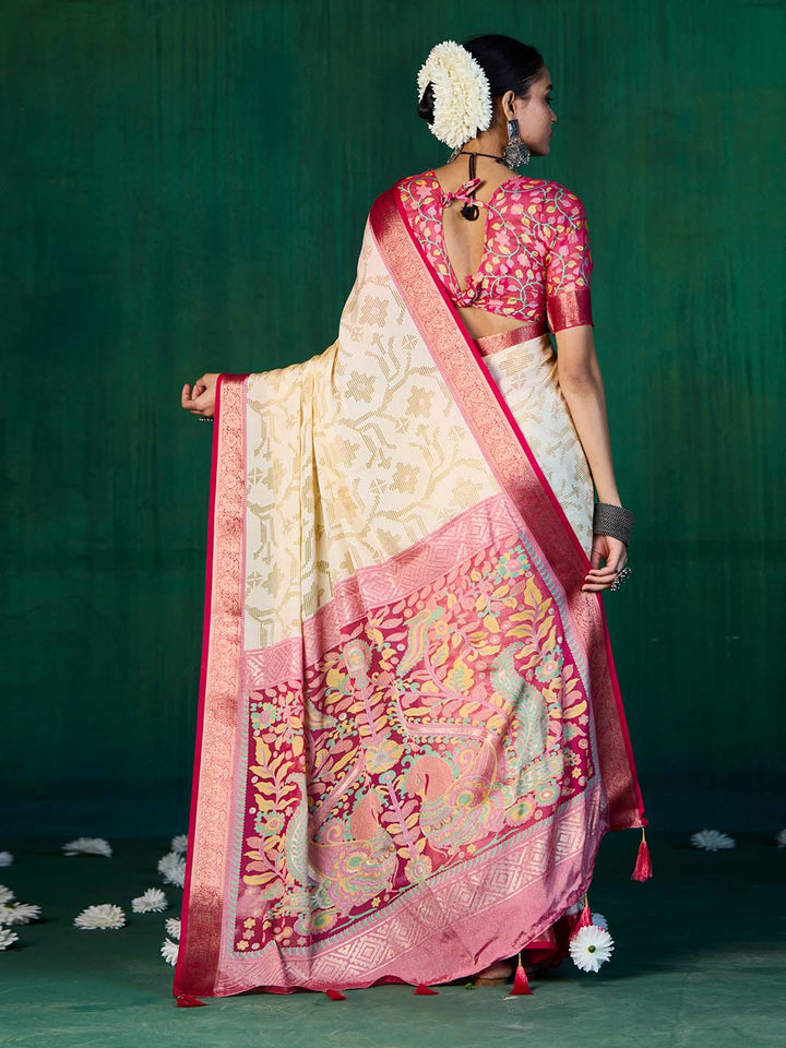 Bandhani Printed Georgette Saree