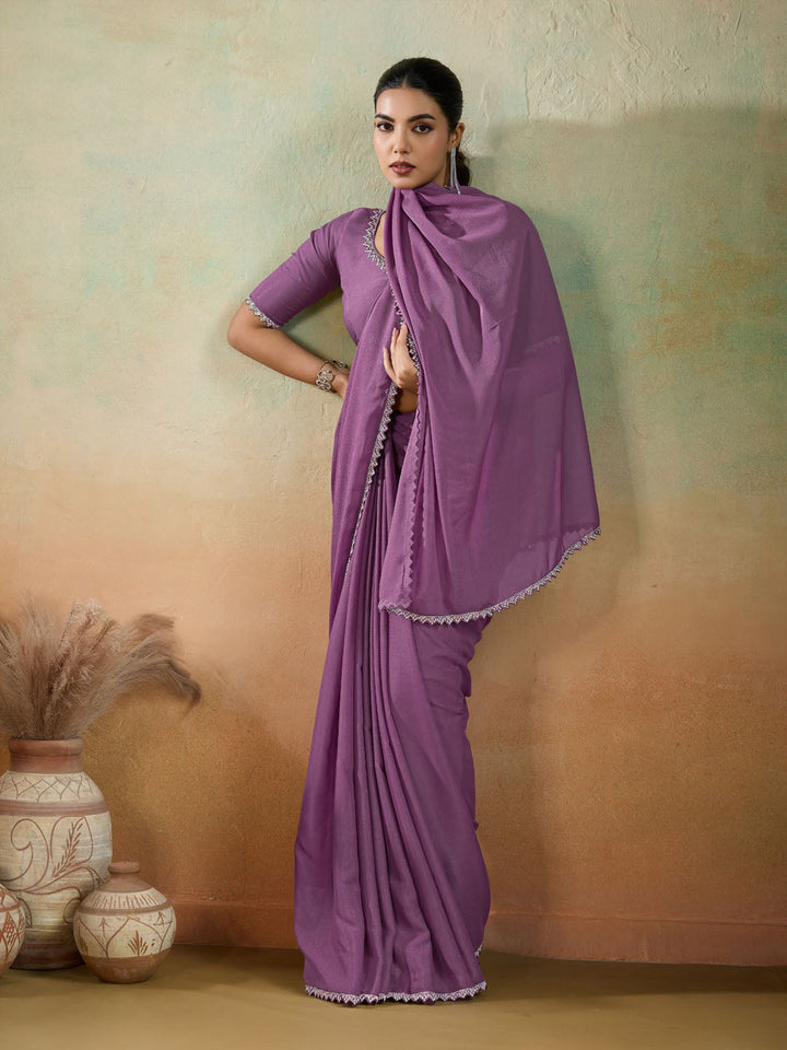 Woven Design Georgette Saree