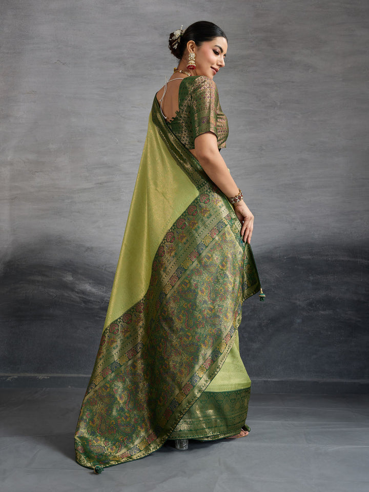 Woven Design Kanjivaram Silk Saree