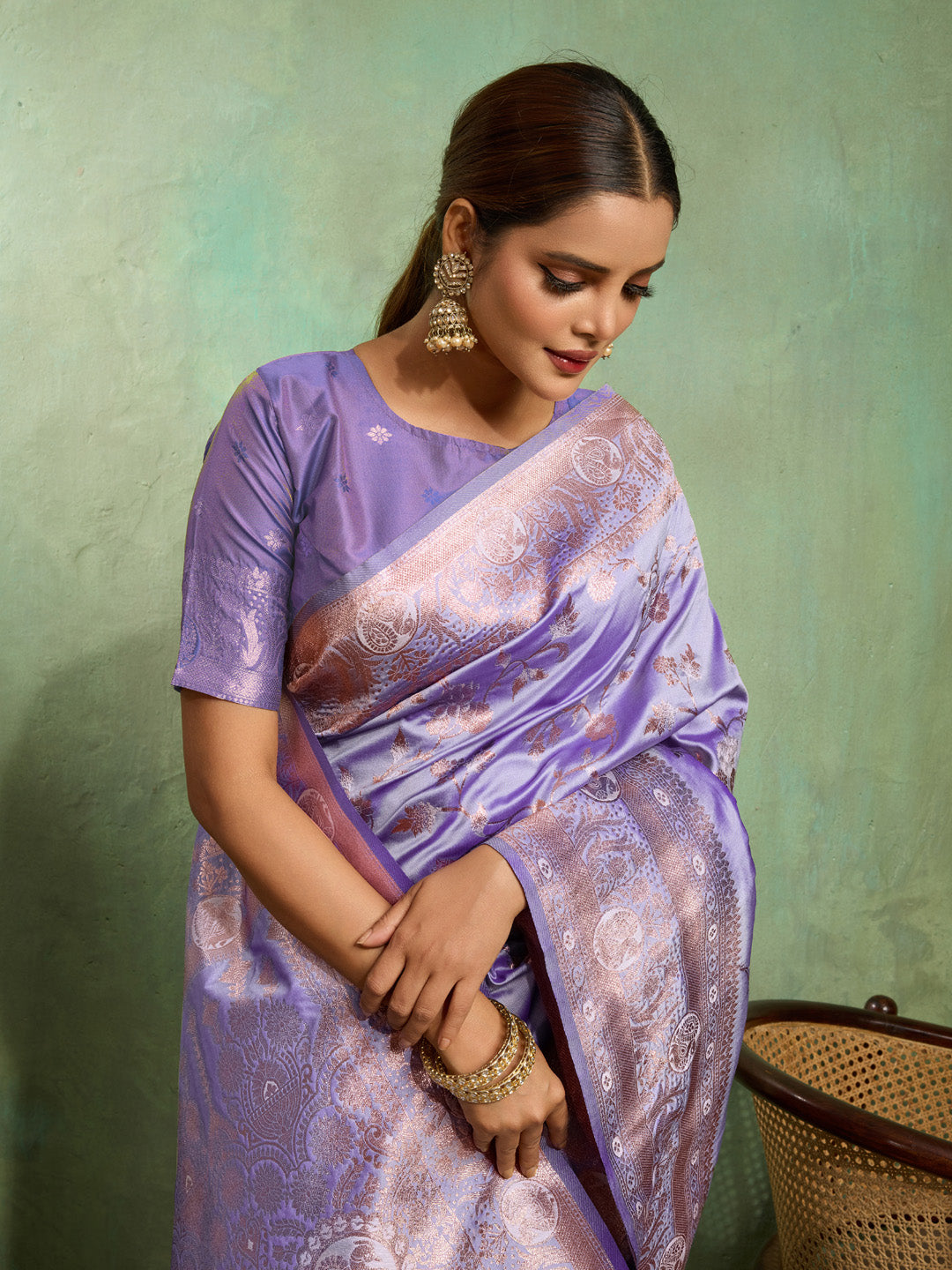 Woven Design Art Silk Saree