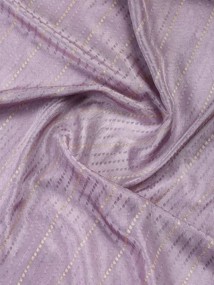 Mauve Woven Design Art Silk Saree