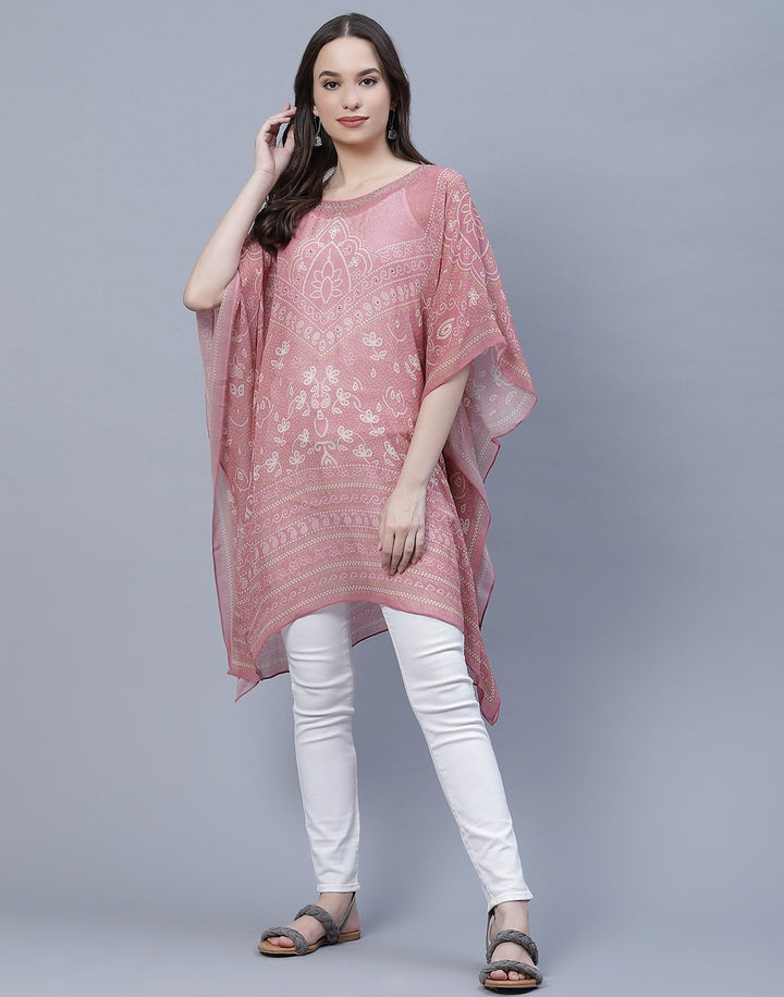 Digital Print Georgette Kaftan