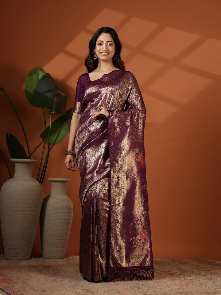 Woven Design Art Silk Saree