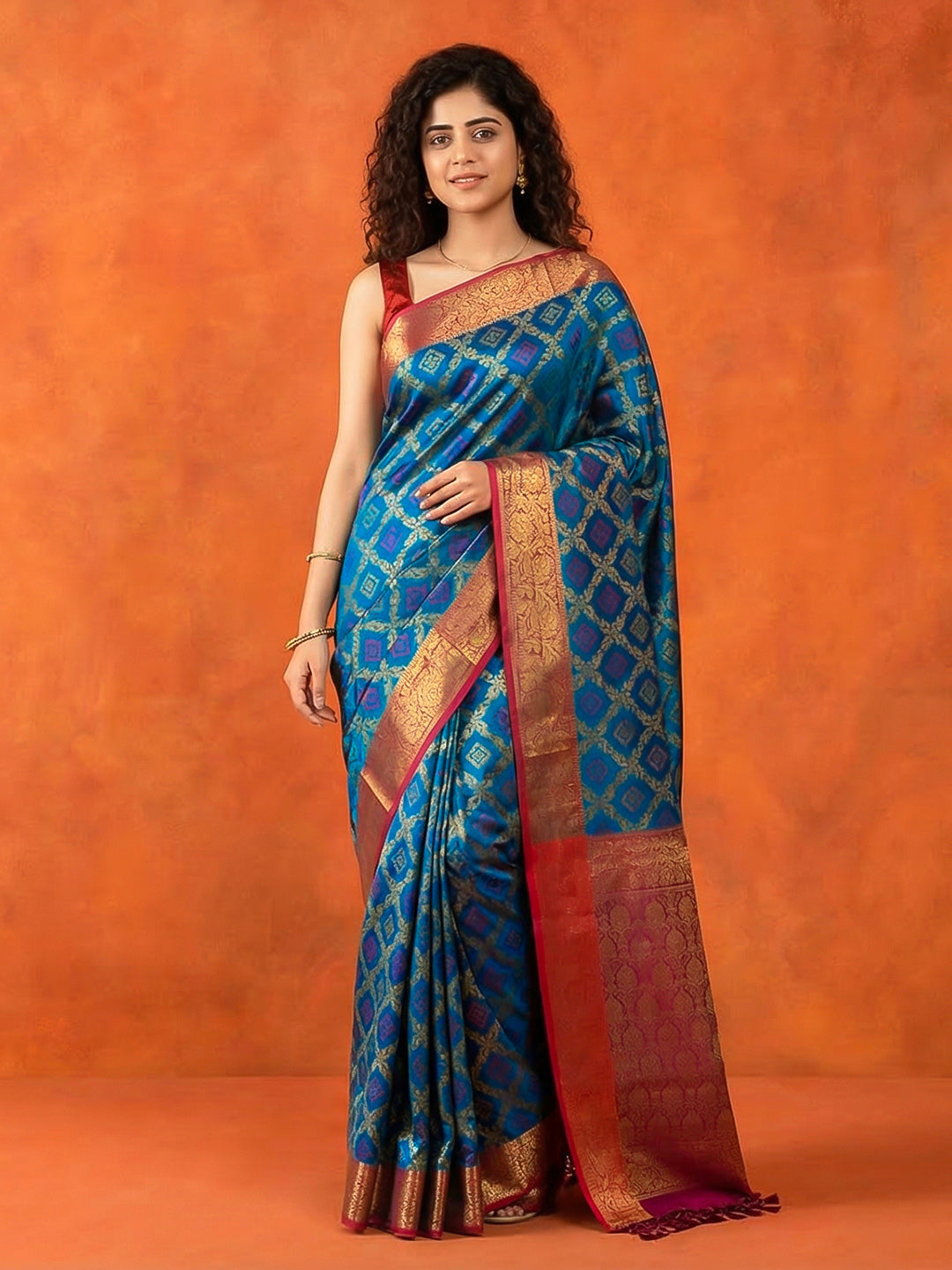Woven Design Art Silk Saree