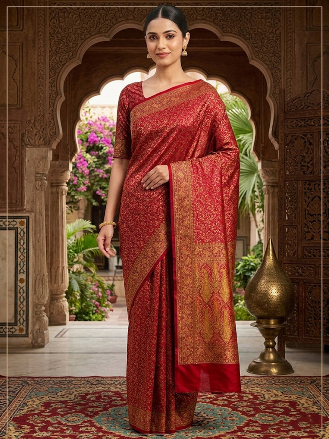 Woven Design Art Silk Banarasi Saree