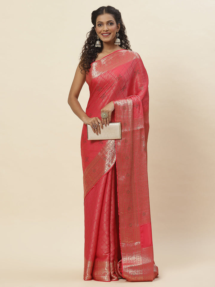 Woven Georgette Saree
