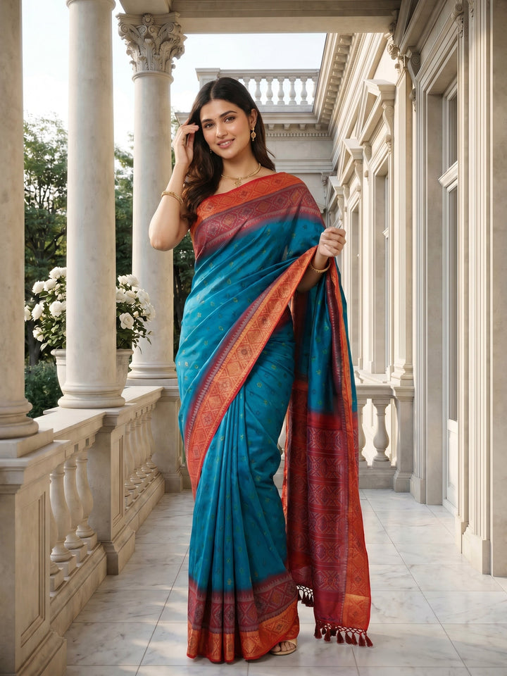 Woven Design Art Silk Saree
