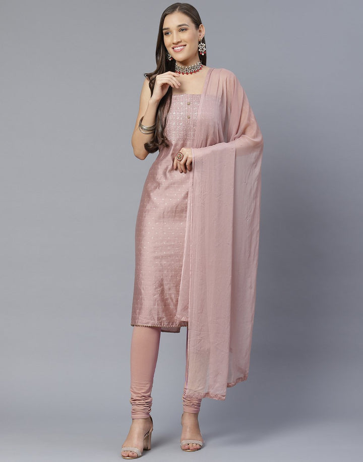 Chanderi Suit Set