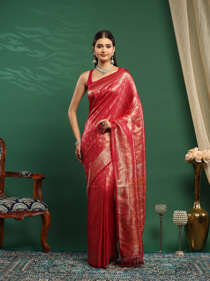 Woven Design Art Silk Saree
