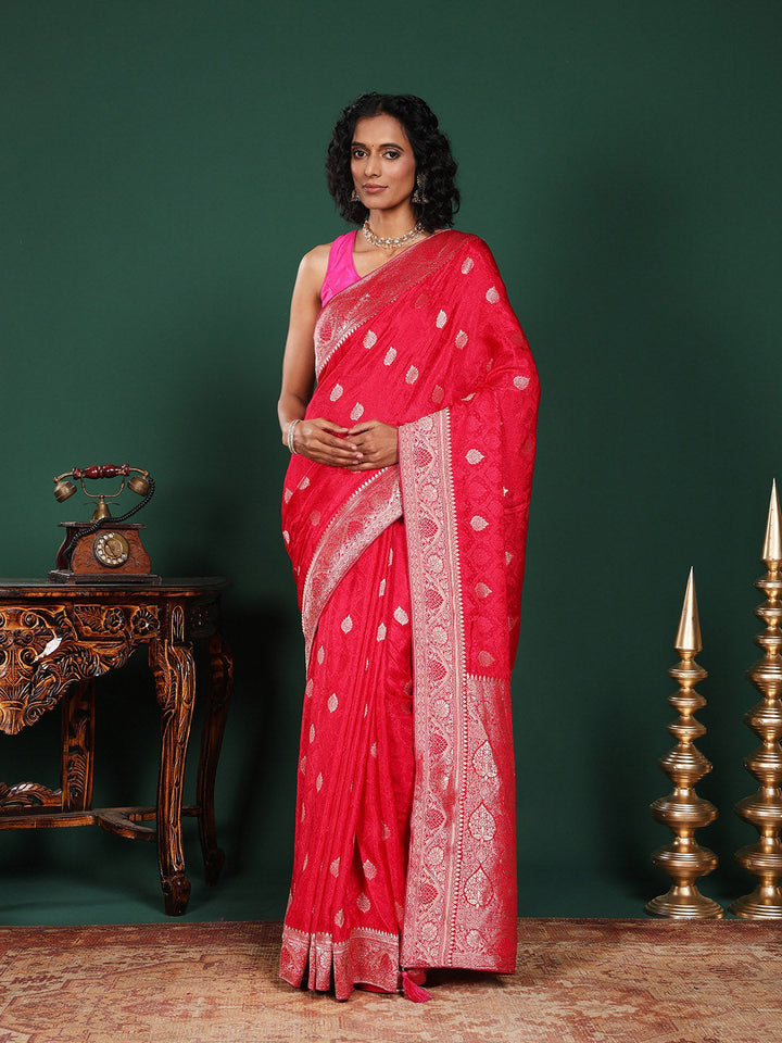 Woven Design Art Silk Saree