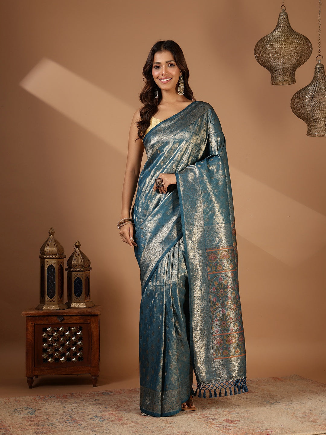 Woven Design Art Silk Saree