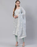 Chanderi Thread work Suit Piece