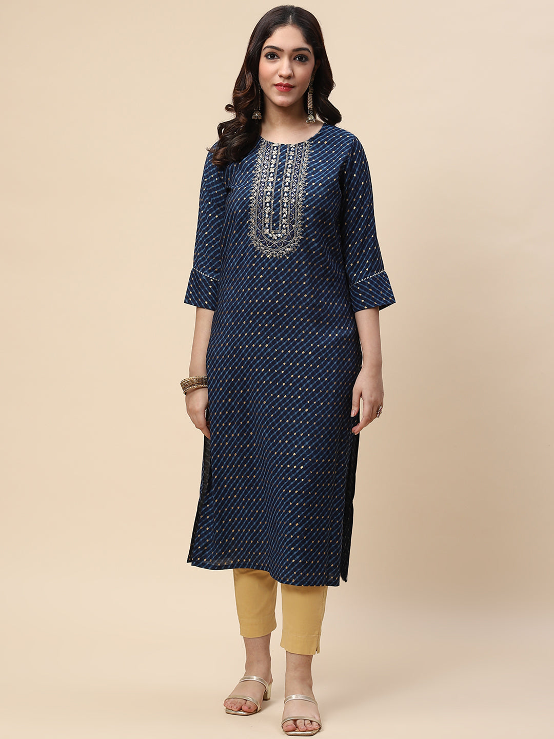 Printed Cotton Kurta