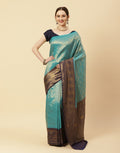 Woven Brocade Zari Jaal Art Handloom Saree