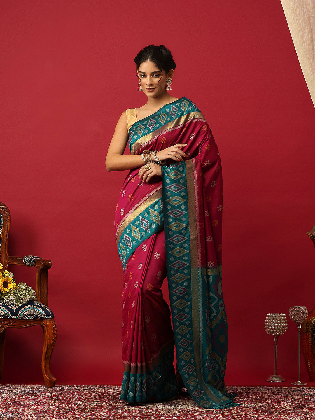 Woven Design Art Silk Saree
