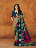 Printed Art Silk Saree