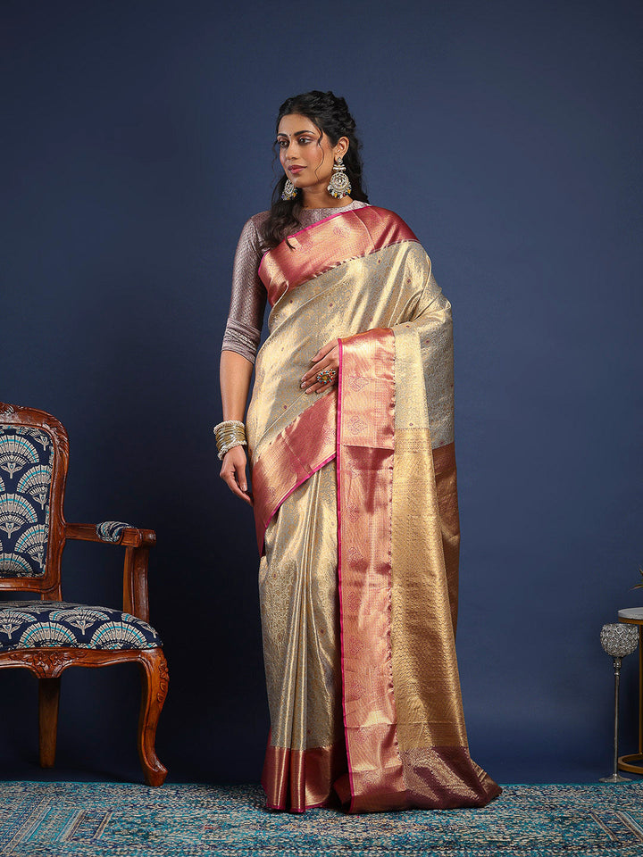 Woven Design Art Silk Saree