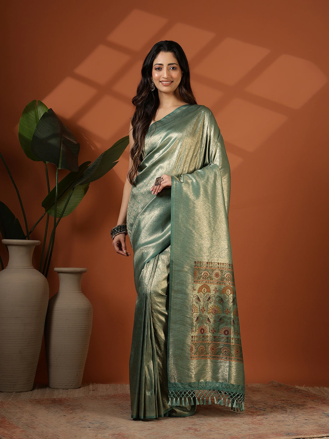 Woven Design Art Silk Saree