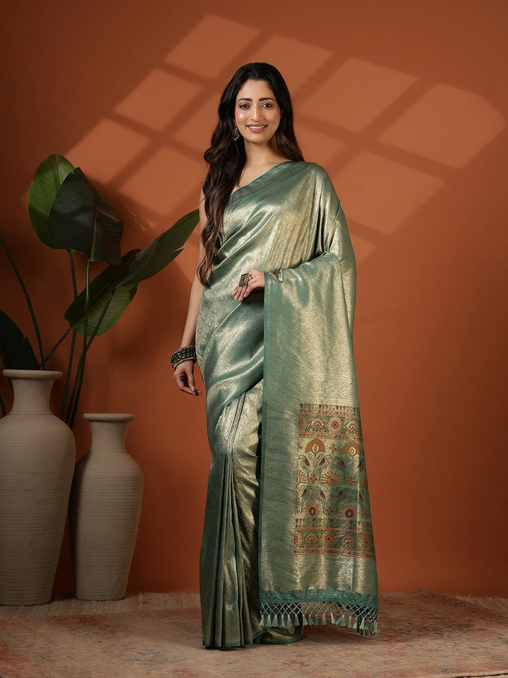 Woven Design Art Silk Saree