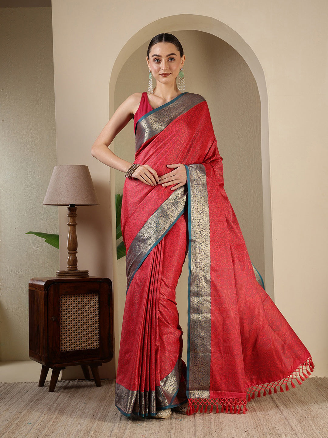 Woven Design Art Silk Saree