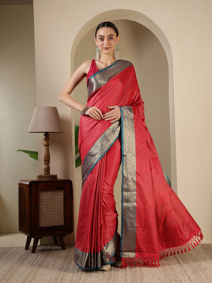 Woven Design Art Silk Saree