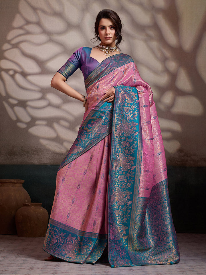 Woven Design Art Silk Saree