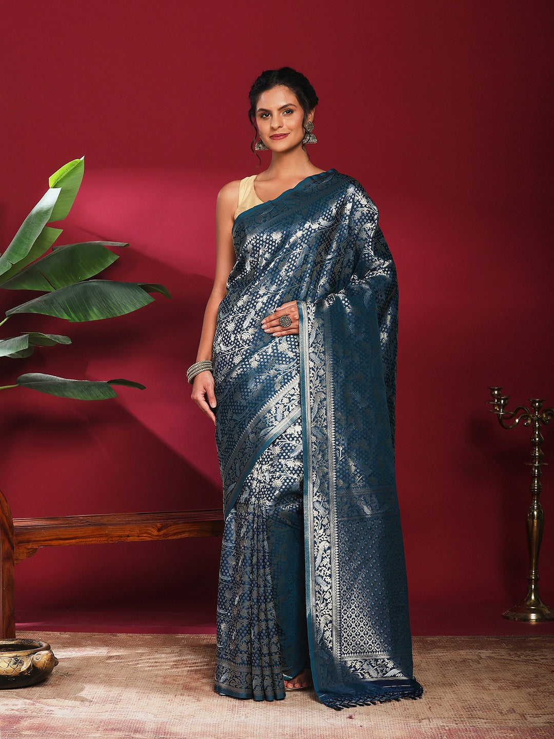 Woven Design Art Silk Saree