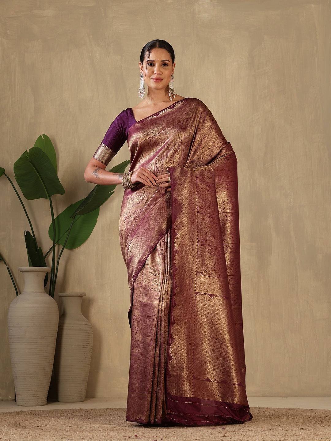 Woven Design Art Silk Saree
