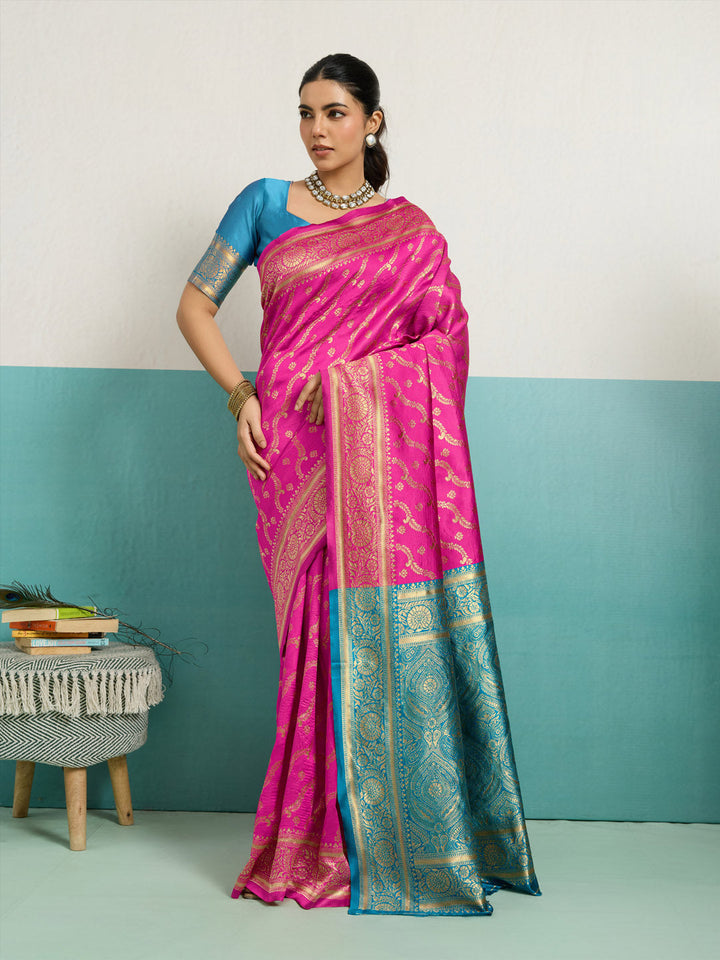 Woven Design Art Silk Saree