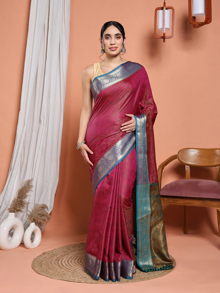 Woven Design Art Silk Saree