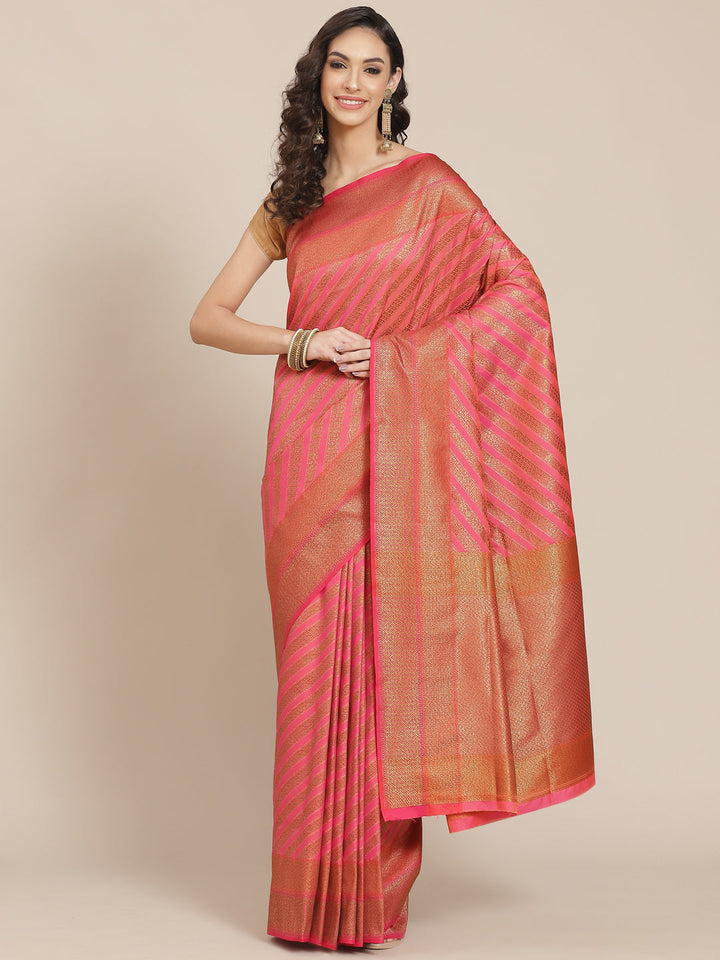 Banarasi Saree with Zari Booti