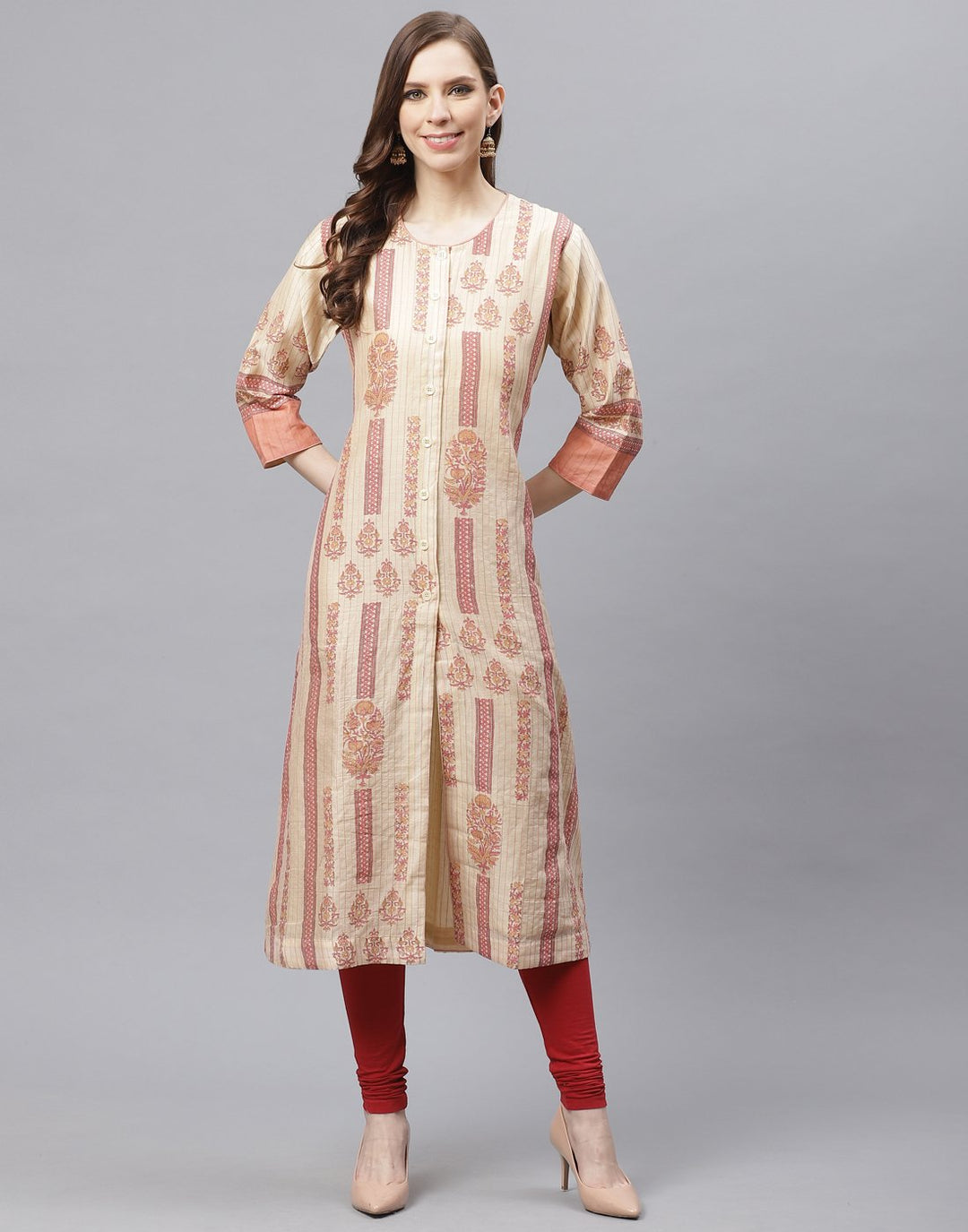 Straight Chanderi Kurta