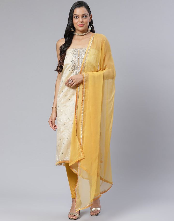 Chanderi Suit Set