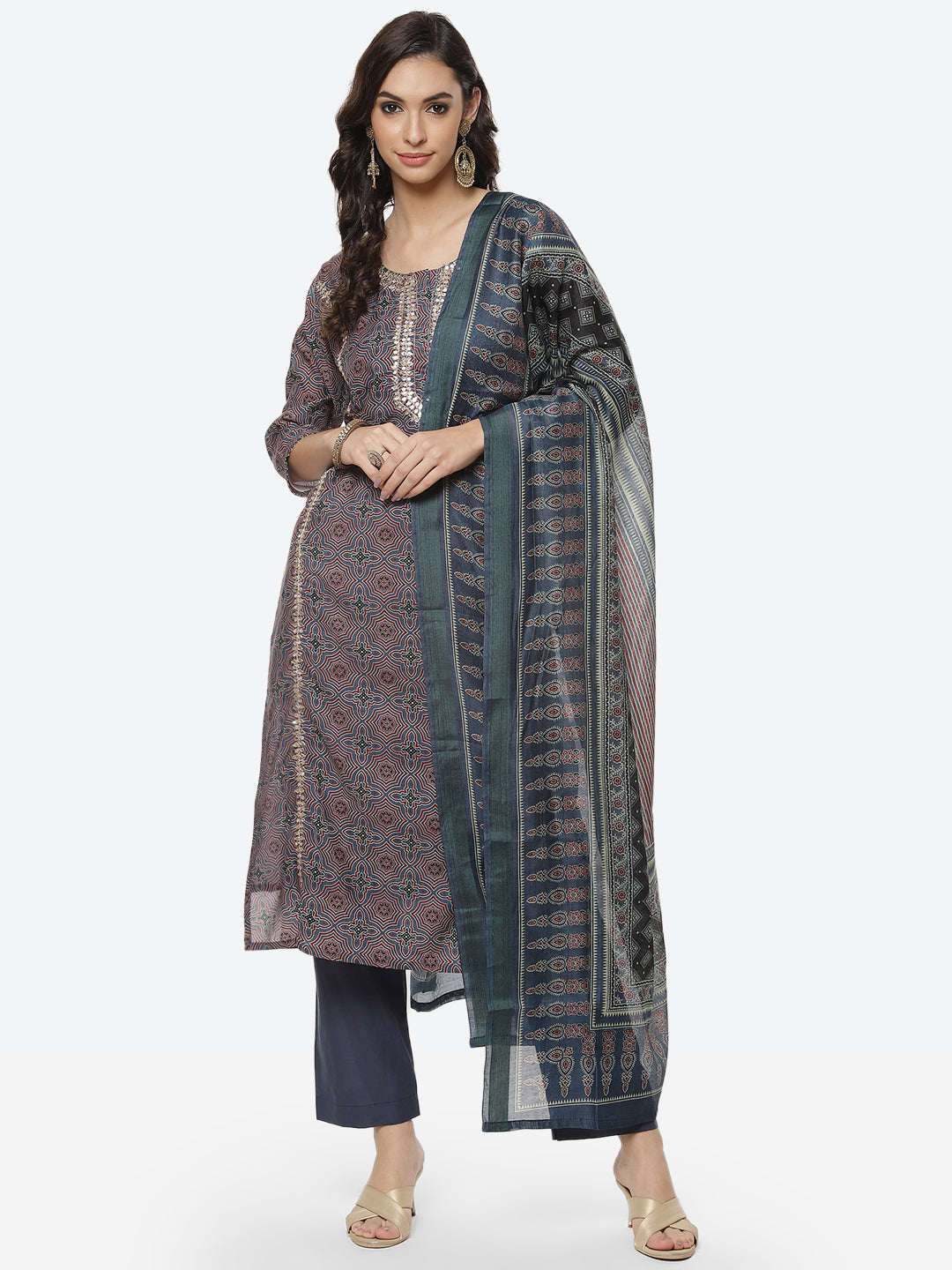 Cotton Printed Salwaar Kameez
