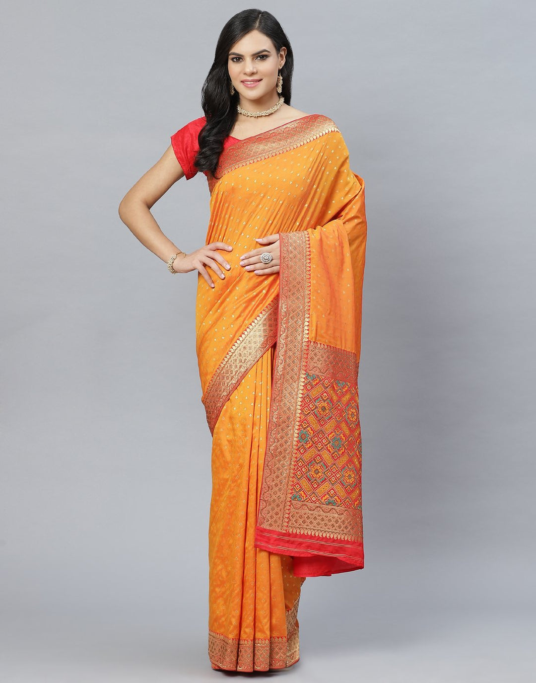 Banarasi Woven Embroidery saree
