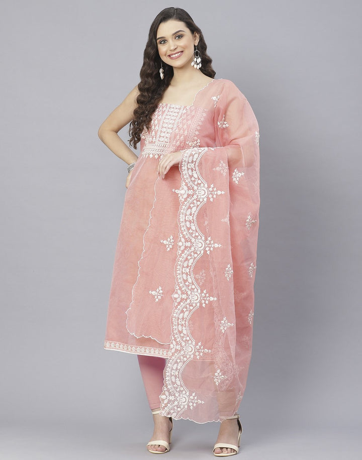 Cotton Embroidery Suit Set