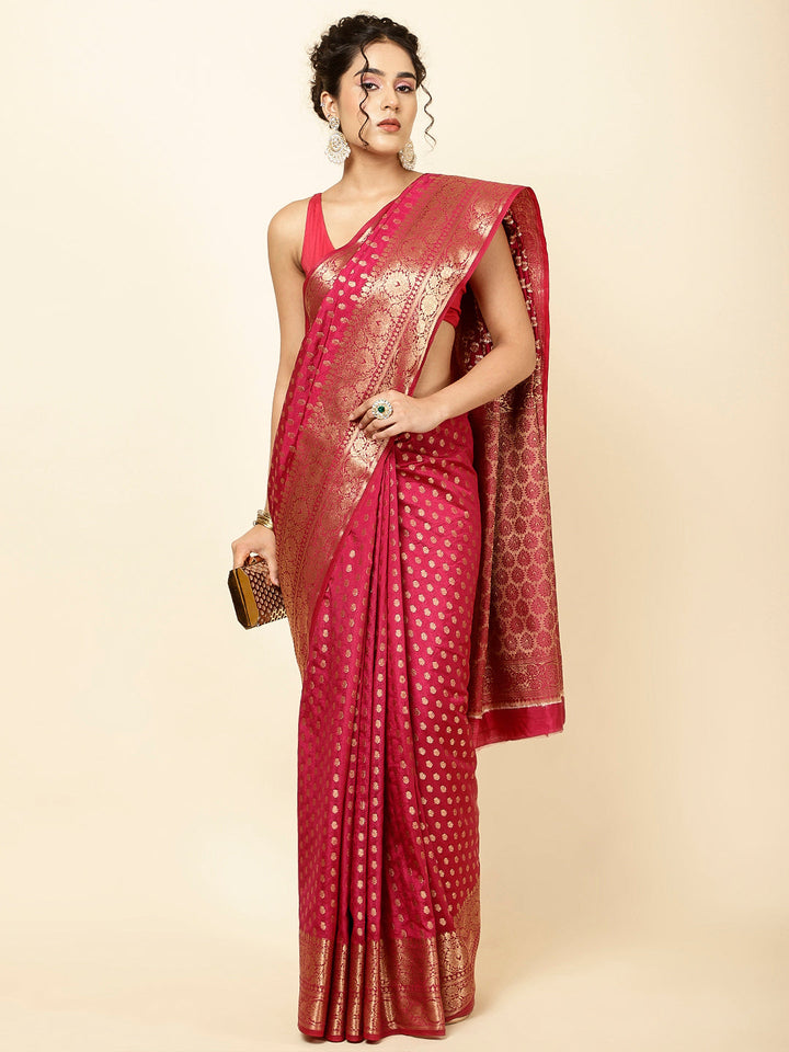 Zari Border Woven Handloom Saree