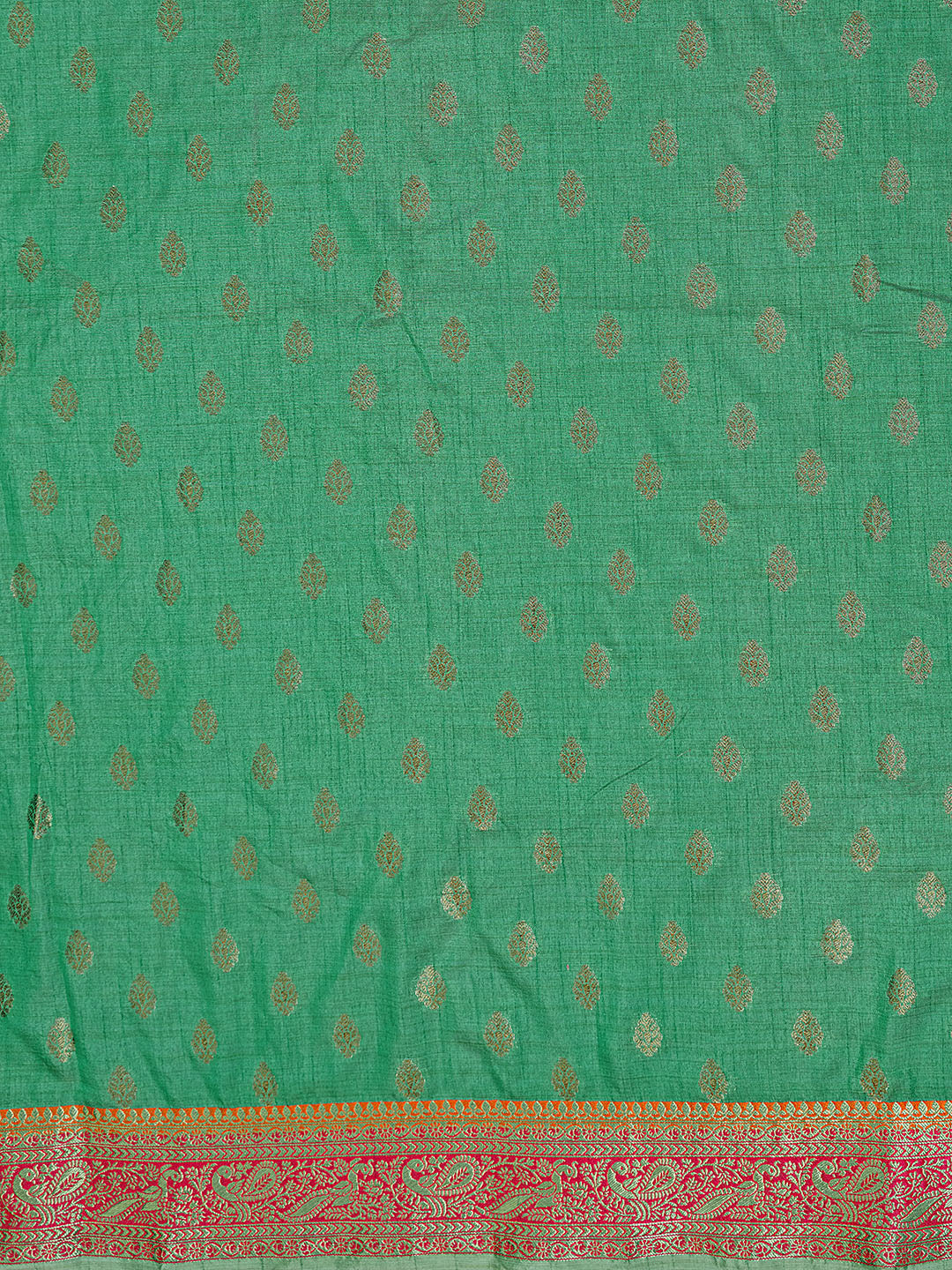 Zari Jaal Cotton Woven Saree